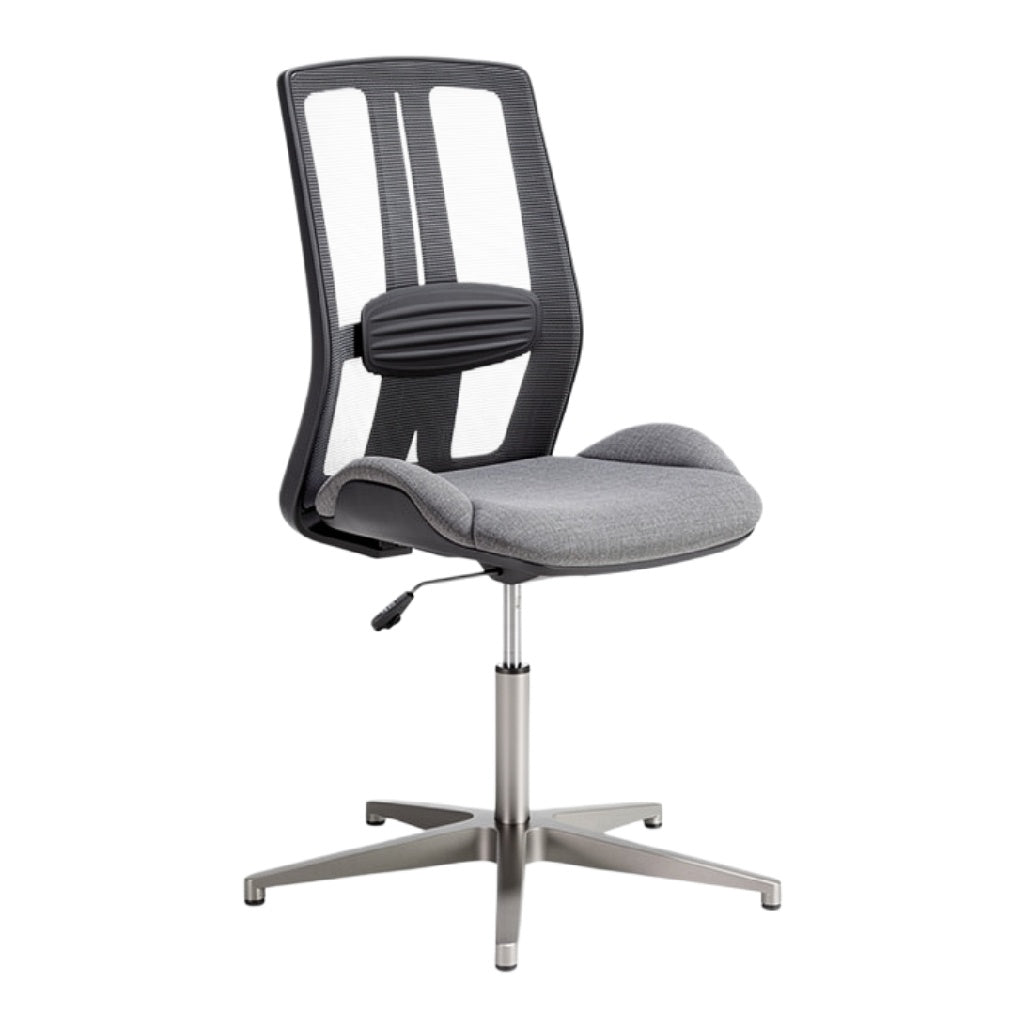 Ergonomische bureaustoel met mesh rugleuning en verstelbare zithoogte